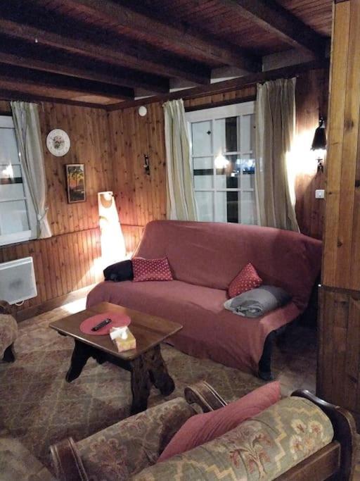 Вилла Le P'Tit Caribou, Pres Des Pistes Жерарме Экстерьер фото